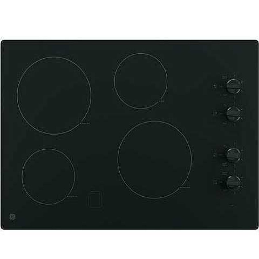 Enseres Casa Muebles | Ge® 30" Built-In Knob Control Electric Cooktop