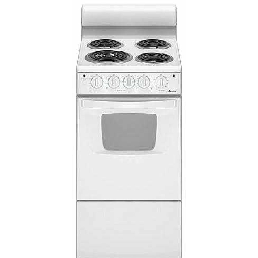 Enseres Casa Muebles | 20 Inch Freestanding Electric Range With 2.6 Cu. Ft. Capacity