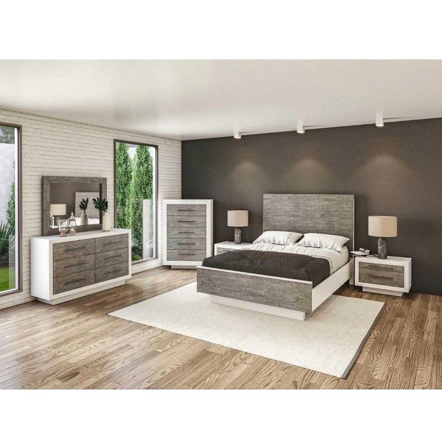 Habitaci N Casa Muebles | Bedroom - Lotus Collection 100% Madera Full