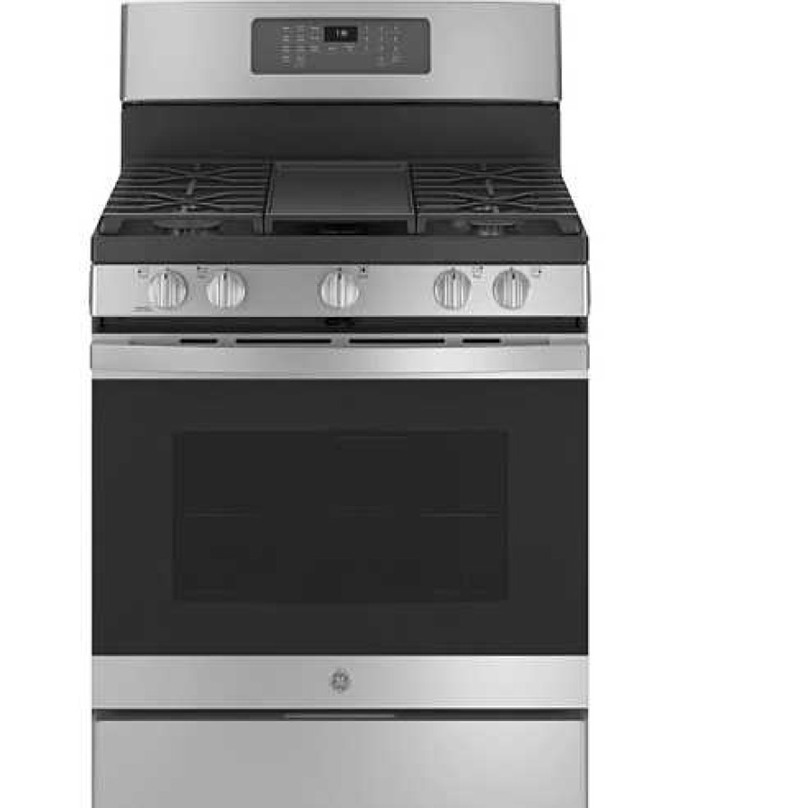 Enseres Casa Muebles | Ge® 30" Free-Standing Gas Convection Range With No Preheat Air Fry