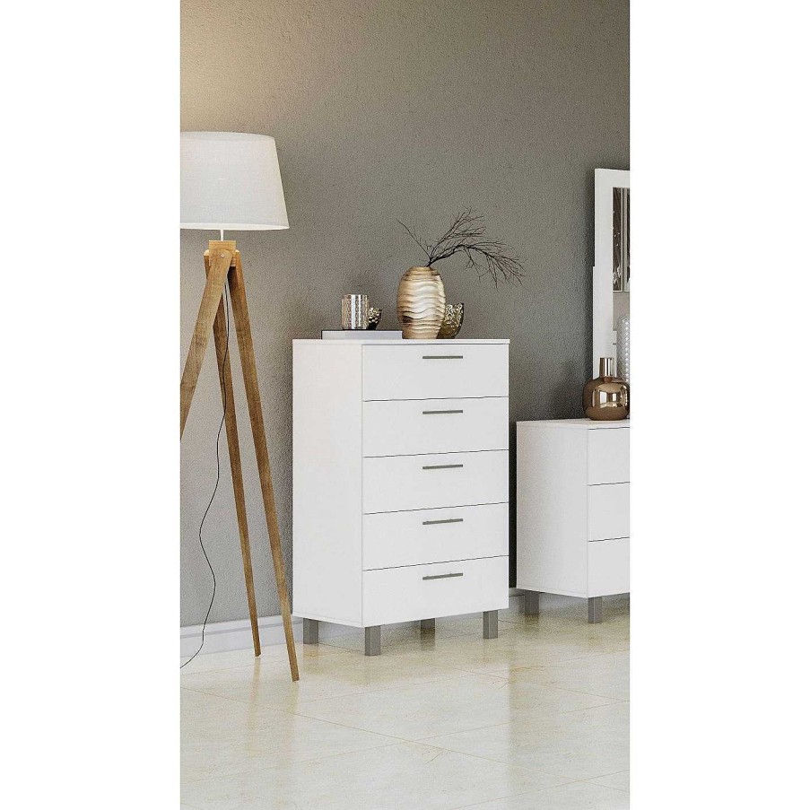 Habitaci N Casa Muebles | Chest - White Shore Collection