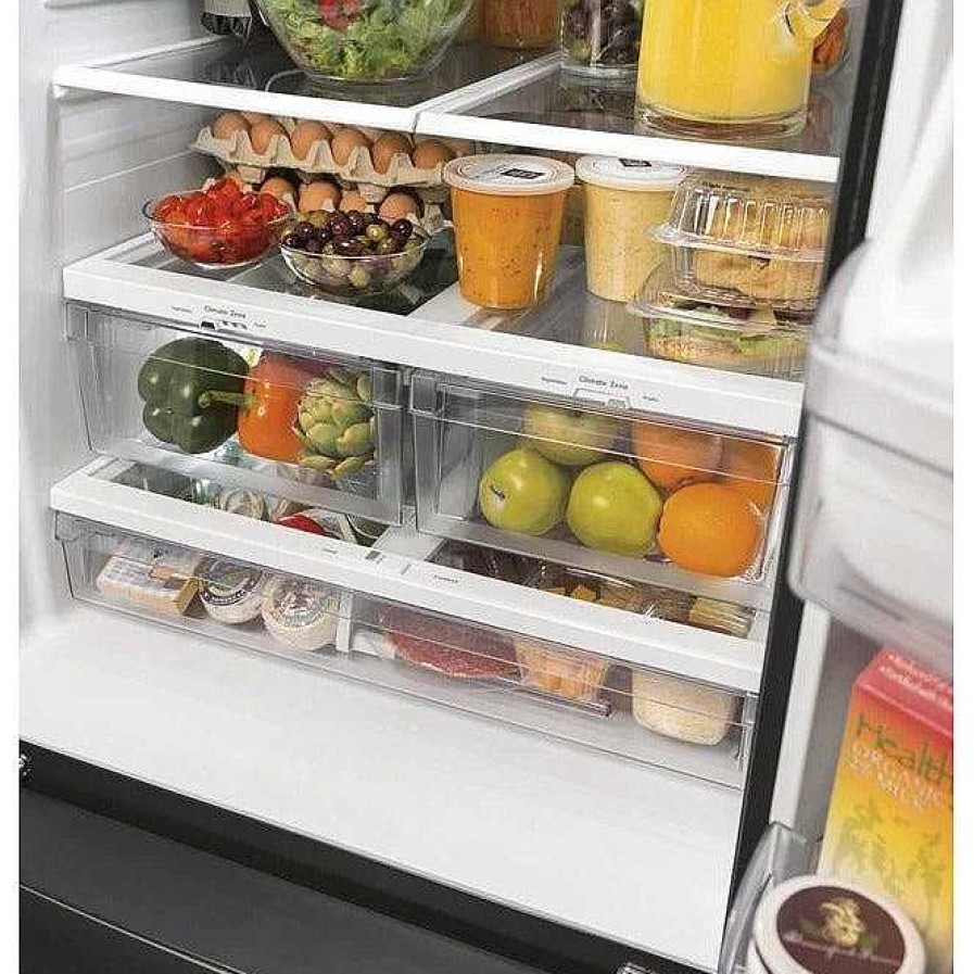 Enseres Casa Muebles | Ge® Energy Star® 18.6 Cu. Ft. Counter-Depth French-Door Refrigerator