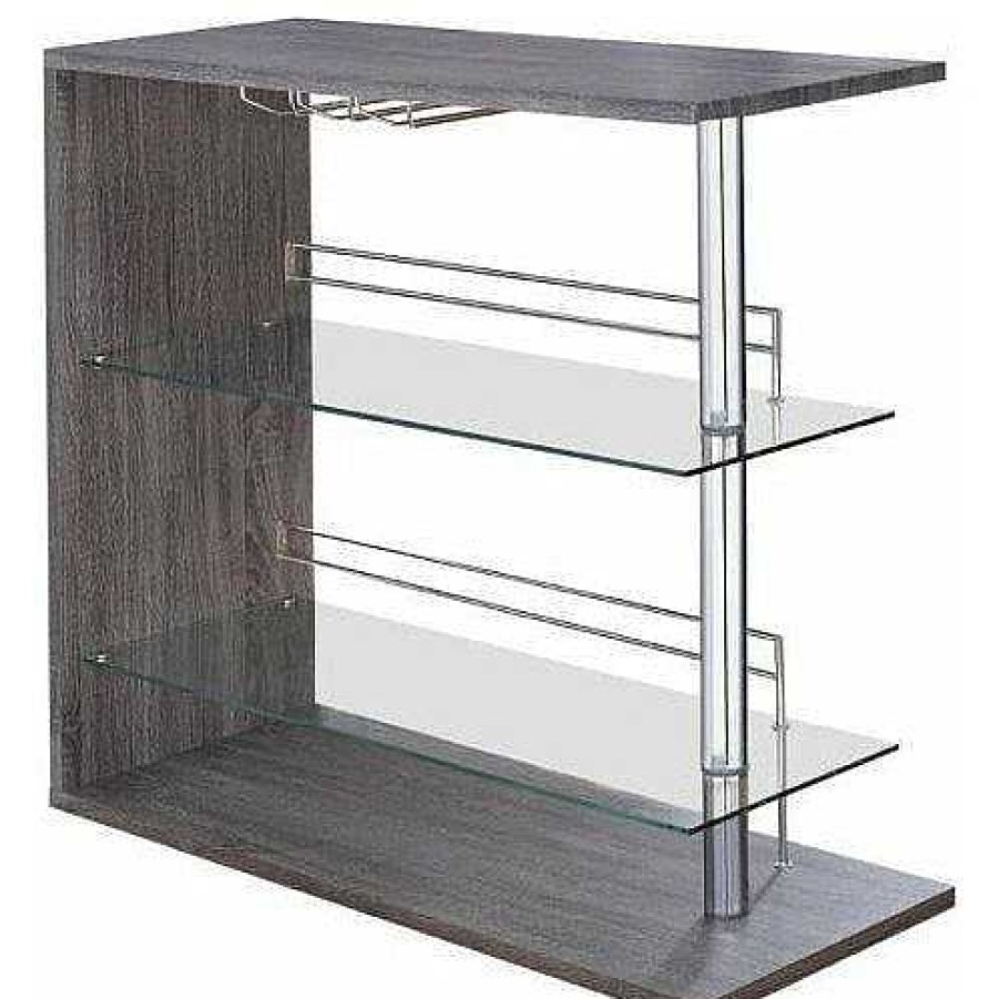 Enseres Casa Muebles | Bar Unit Grey