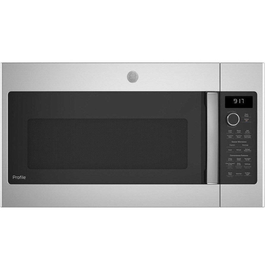 Enseres Casa Muebles | Ge Profile 1.7 Cu. Ft. Convection Over-The-Range Microwave Oven