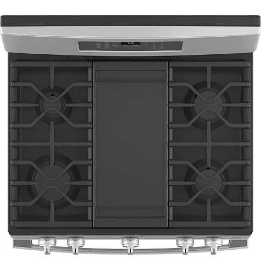 Enseres Casa Muebles | Ge® 30" Free-Standing Gas Convection Range With No Preheat Air Fry