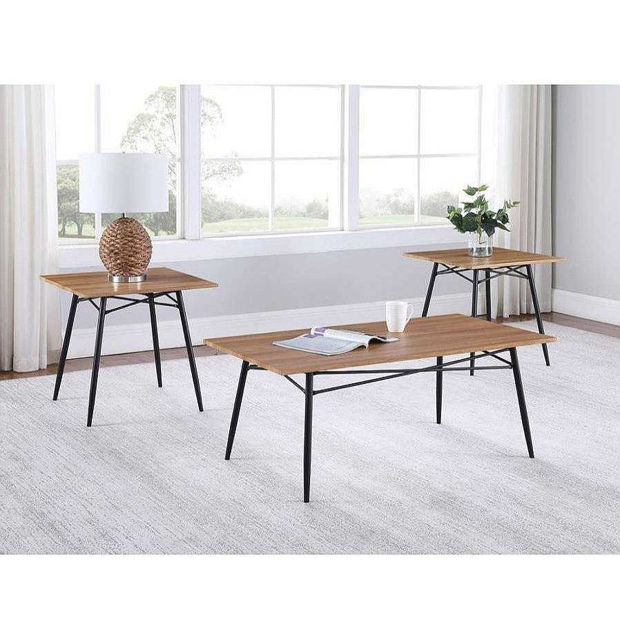 Salas Casa Muebles | 3 Pc Occasional Table Set