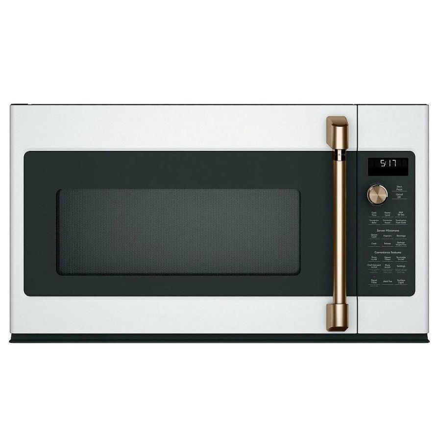 Enseres Casa Muebles | Caf 1.7 Cu. Ft. Convection Over-The-Range Microwave Oven