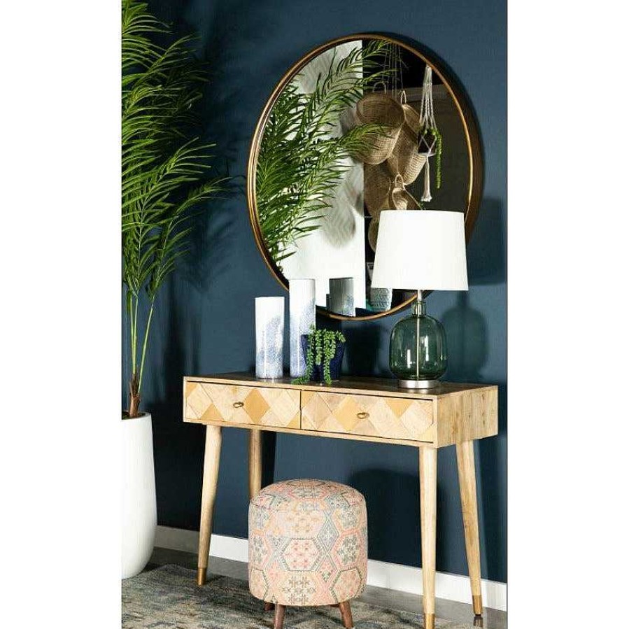 Salas Casa Muebles | Rectangular Storage Console Table Natural