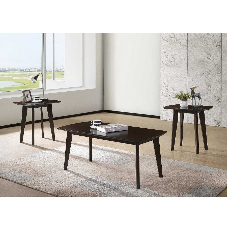 Salas Casa Muebles | Trio De Mesas Laven Espresso