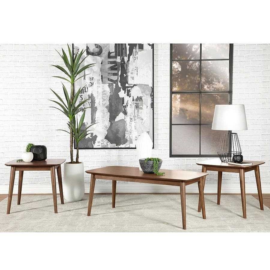 Salas Casa Muebles | Radley 3-Piece Occasional Set Natural Walnut