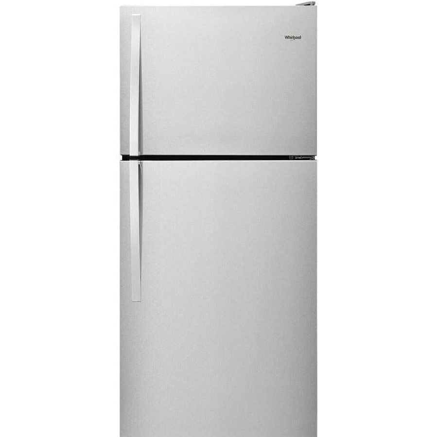 Enseres Casa Muebles | 30 Inch Top Freezer Refrigerator With 18 Cu. Ft. Capacity